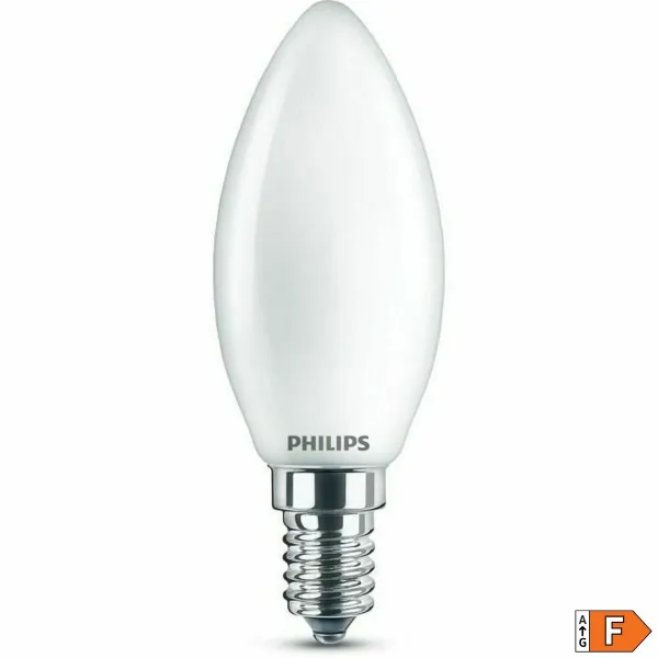 LED lemputė (žvakė) Philips Equivalent  40 W Spalvotas E14 F 4,3 W (2700k)
