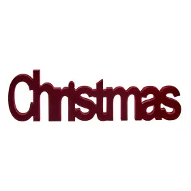 Декоративная фигура Krist+ Christmas Красный 11 x 2,5 x 36,5 cm