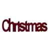 Декоративная фигура Krist+ Christmas Красный 11 x 2,5 x 36,5 cm