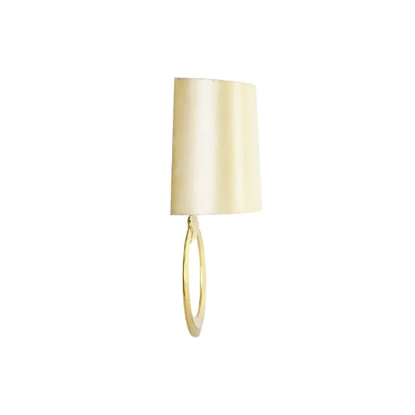 sienas Lampa DKD Home Decor Bronza Poliesters Alumīnijs 220 V 50 W Moderns (36 x 16 x 60 cm)