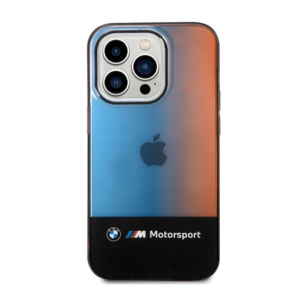 BMW Half Tricolor - Case for iPhone 14 Pro Max (Black)