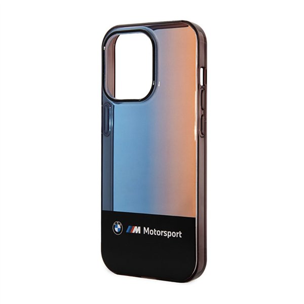 BMW Half Tricolor - Case for iPhone 14 Pro Max (Black)