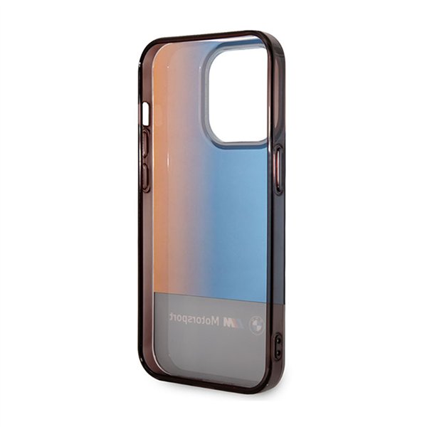 BMW Half Tricolor - Case for iPhone 14 Pro Max (Black)
