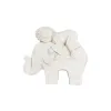 Decorative Figure DKD Home Decor White Elephant Oriental 44 x 22 x 40 cm