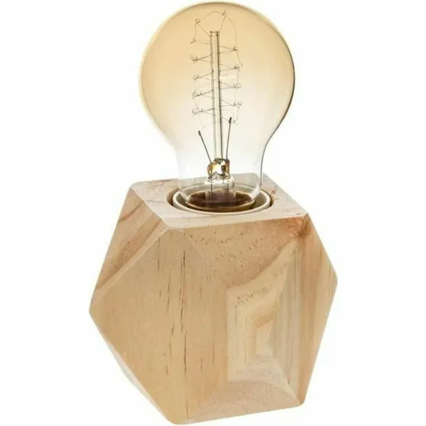 Galda lampa Atmosphera Heksagonāls 7,5 x 8 cm Koks