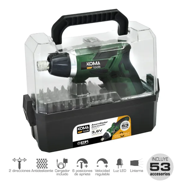 Электрическая отвертка Koma Tools 3,6 V Двухсторонний