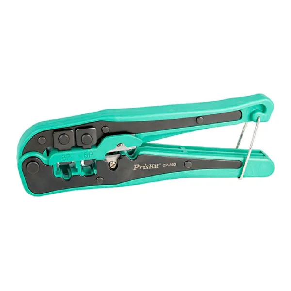 Johtopuristin LogiLink Vihreä RJ11/RJ22/RJ45