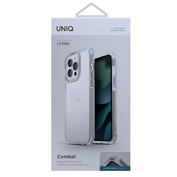 UNIQ Combat - Case for iPhone 13 Pro (Clear)