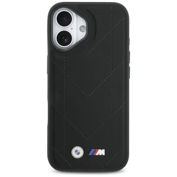 BMW M Quilted Logo MagSafe - iPhone 17 Case (Black)