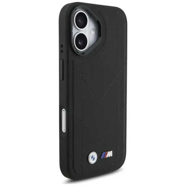 BMW M Quilted Logo MagSafe - iPhone 17 Case (Black)