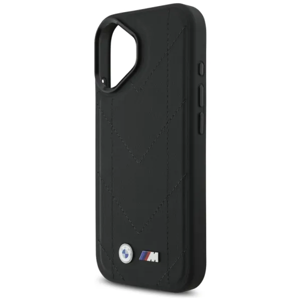 BMW M Quilted Logo MagSafe - iPhone 17 Case (Black)