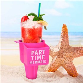 Cuisine Elegance - beach holder for drinks stand HIT! (pink)
