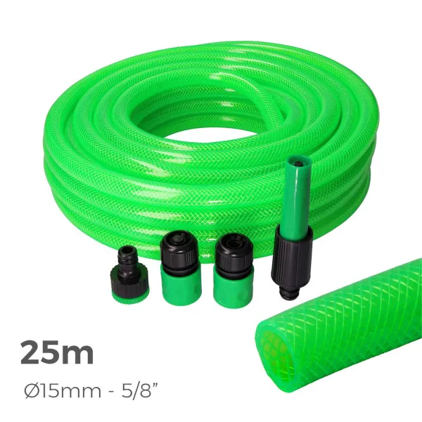 Žarna EDM 74062 PVC Ø 15 mm (25 m) (5 vnt.)