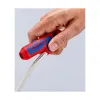 Laidų nužievinimo replės Knipex ErgoStrip 135 x 85 x 37 mm