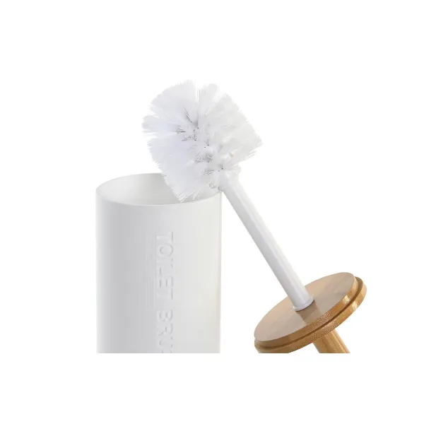 Tualetes Birste DKD Home Decor 9 x 9 x 35,5 cm Dabisks Balts polipropilēns