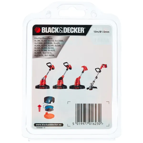 Spole Black & Decker a6481-xj 10 m Kokvilnas spole