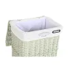 Monikäyttöinen kori DKD Home Decor Vihreä korihuonekalut 44 x 34 x 56 cm 5 Kappaletta