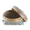 Набор корзин DKD Home Decor Разноцветный Бамбук 4 кг (3 Предметы) (3 штук)