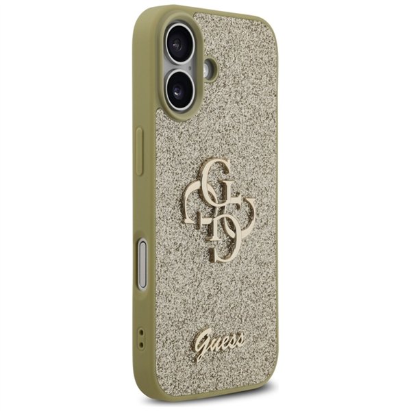 Guess Fixed Glitter Big 4G - Case iPhone 17 (gold)