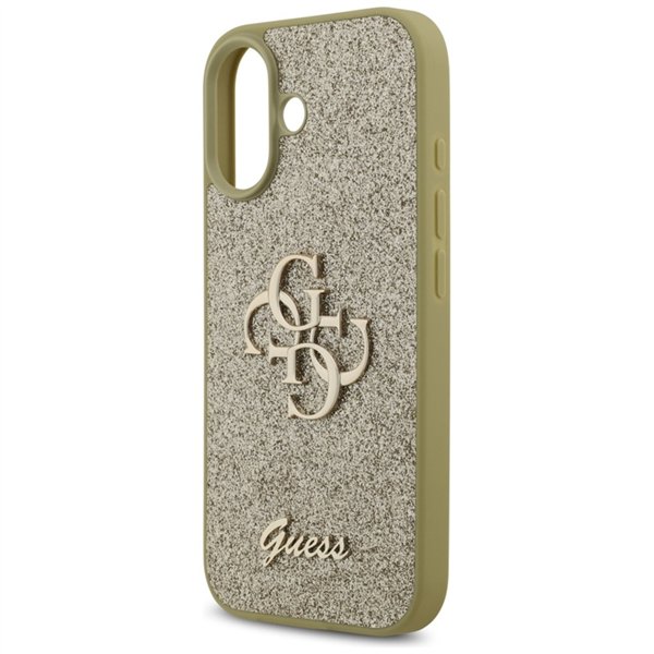 Guess Fixed Glitter Big 4G - Case iPhone 17 (gold)