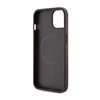 Guess 4G Printed Stripes MagSafe - Case for iPhone 14 Plus (Brown)