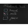 Self-adhesive chalk board