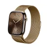 Crong Milano Steel - Stainless Steel Strap for Apple Watch 38/40/41/42 mm (Rose Gold)