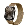 Crong Milano Steel - Stainless Steel Strap for Apple Watch 38/40/41/42 mm (Rose Gold)