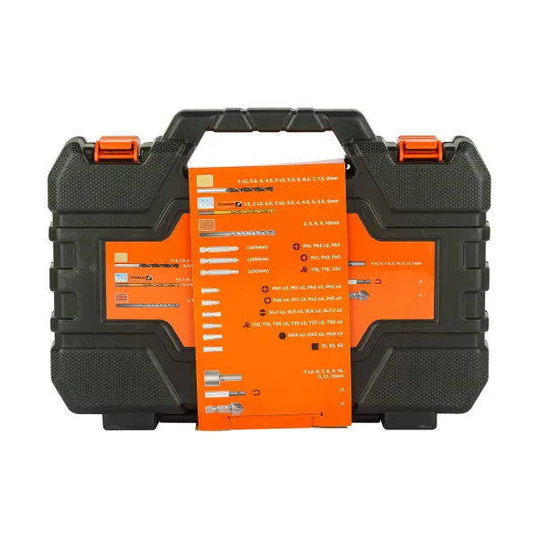 Набор сверл Black & Decker  a7200-x Чемодан 109 Предметы