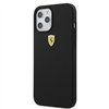 Ferrari On Track Silicone - Case for iPhone 12 Pro Max (Black)