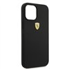 Ferrari On Track Silicone - Case for iPhone 12 Pro Max (Black)