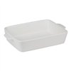 Alpina - Ceramic rectangular ovenproof dish 28x18x6 cm (white)