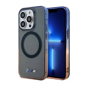 BMW Gradient Bumper MagSafe - Case for iPhone 14 Pro (Grey)