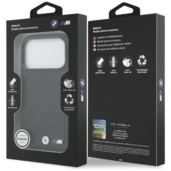 BMW M Shape Logo MagSafe - iPhone 17 Pro Case (Black)