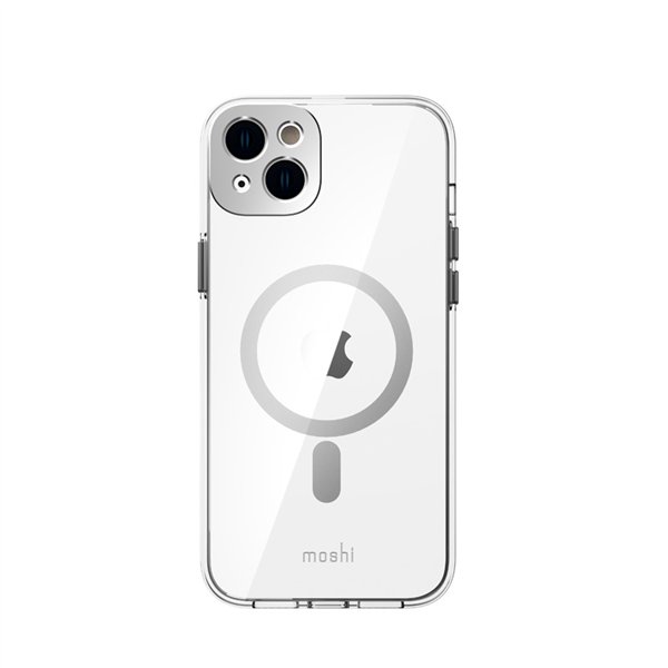 Moshi iGlaze MagSafe - Case for iPhone 14 Max (Silver)