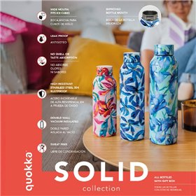 Quokka Solid - Stainless Steel Thermal Bottle 510 ml (Solid Mint)