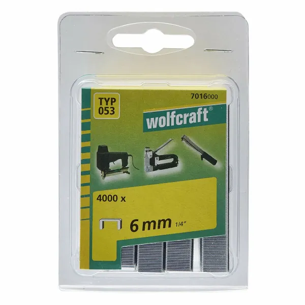 Klambrid Wolfcraft 7016000 Nº 053 4000 Ühikut