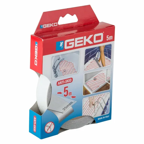 Roll of Anti-Slip Material Geko Läpinäkyvä 5 m x 25 mm