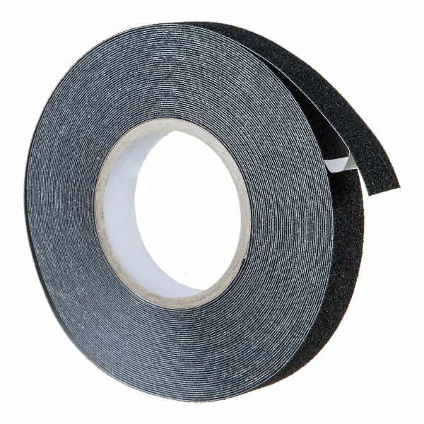 Roll of Anti-Slip Material Geko Black 15 m x 25 mm