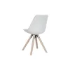 Söögitool DKD Home Decor Polüester Helehall Dąb (48 x 44 x 84 cm)