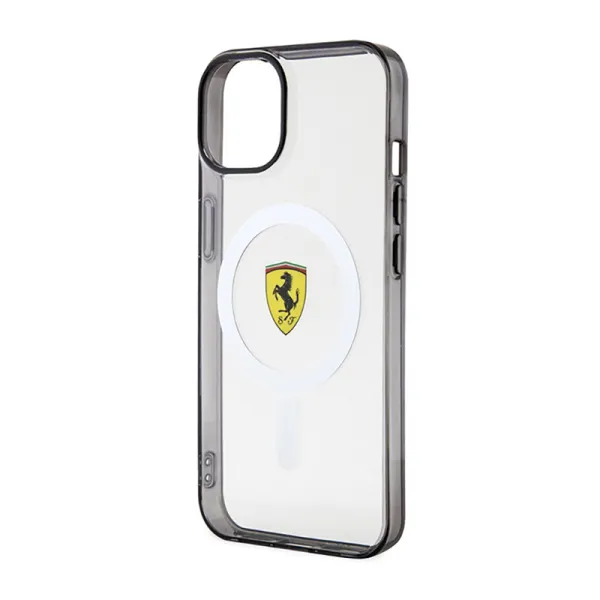 Ferrari Outline Magsafe - Case for iPhone 14 Plus (Transparent)