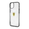 Ferrari Outline Magsafe - Case for iPhone 14 Plus (Transparent)