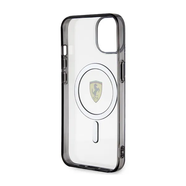 Ferrari Outline Magsafe - Case for iPhone 14 Plus (Transparent)