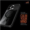 STM Relax Sand MagSafe - Case for iPhone 15 (Black / Grey)