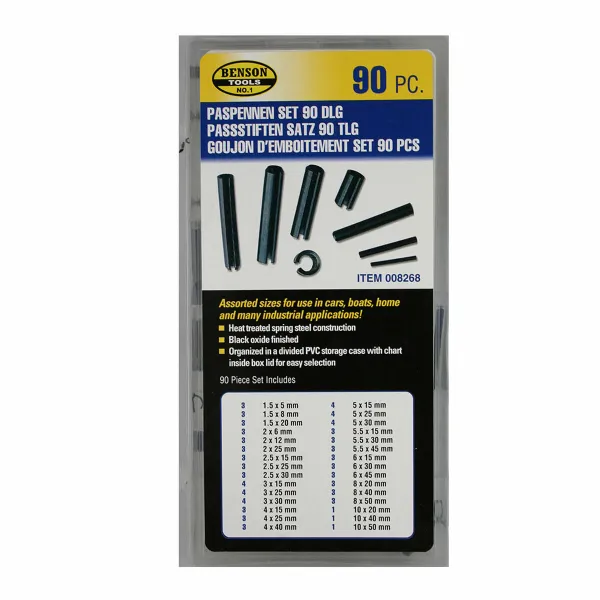 Instrumentų rinkinys Bensontools Kočėlai 90 Dalys