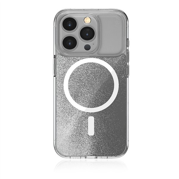 STM Relax Sand MagSafe - Case for iPhone 15 Pro Max (Clear / White)