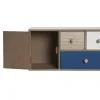 Dėžutė DKD Home Decor 30 x 12,5 x 15 cm Spalvotas Medžio MDF
