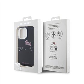 Hello Kitty IML Kitty Face - iPhone 14 Pro Case (black)