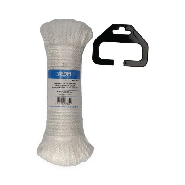 Pinta ritė EDM 87850 Balta Nailonas 25 m