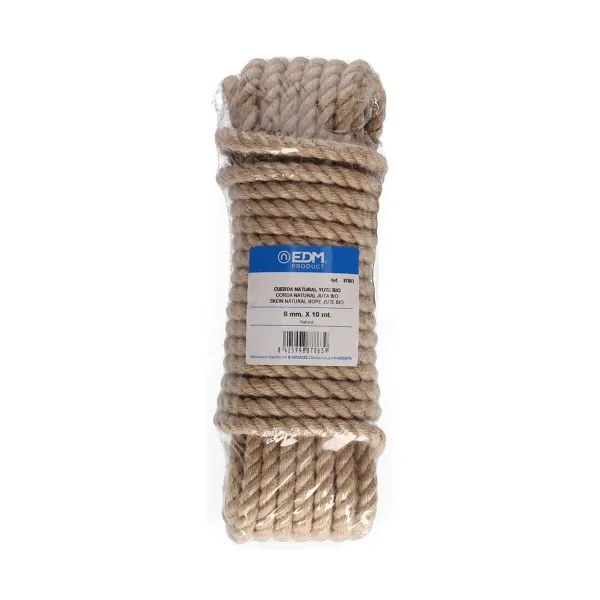 Rope EDM 87863 Natural Jute 10 m